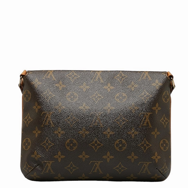 Louis Vuitton Monogram Muset Tango Short Shoulder Bag M51257 Brown PVC Leather  Louis Vuitton