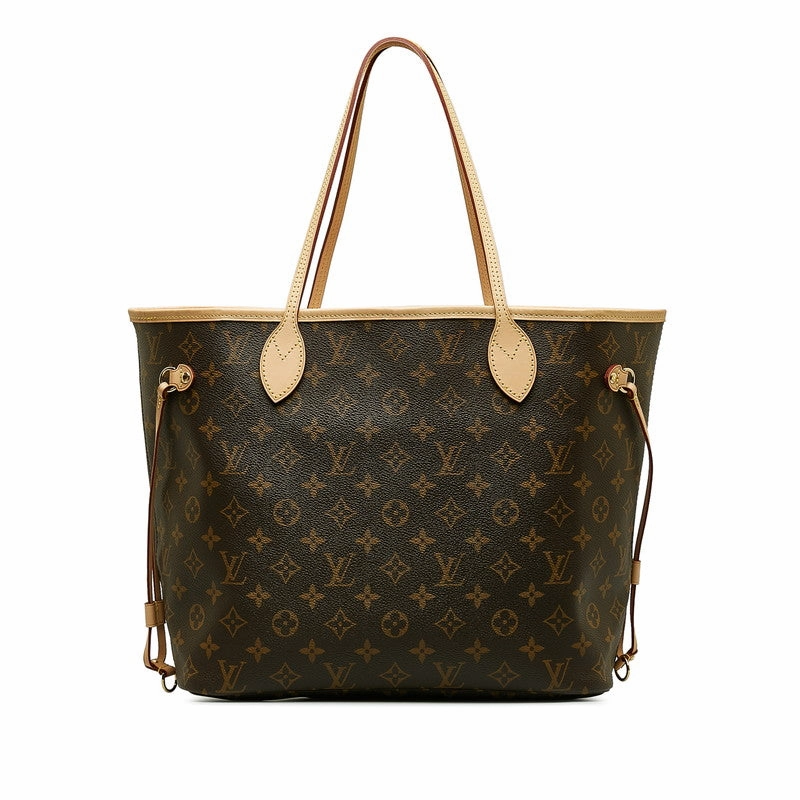 Louis Vuitton Monogram Newark MM Shoulder Bag M40156 Brown PVC Leather  Louis Vuitton