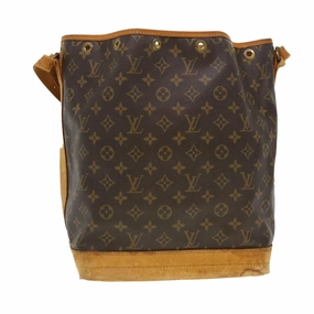 LOUIS VUITTON Monogram Noe Shoulder Bag M42224 LV 38967