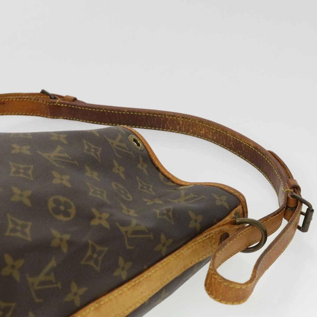 LOUIS VUITTON Monogram Noe Shoulder Bag M42224 LV 38967