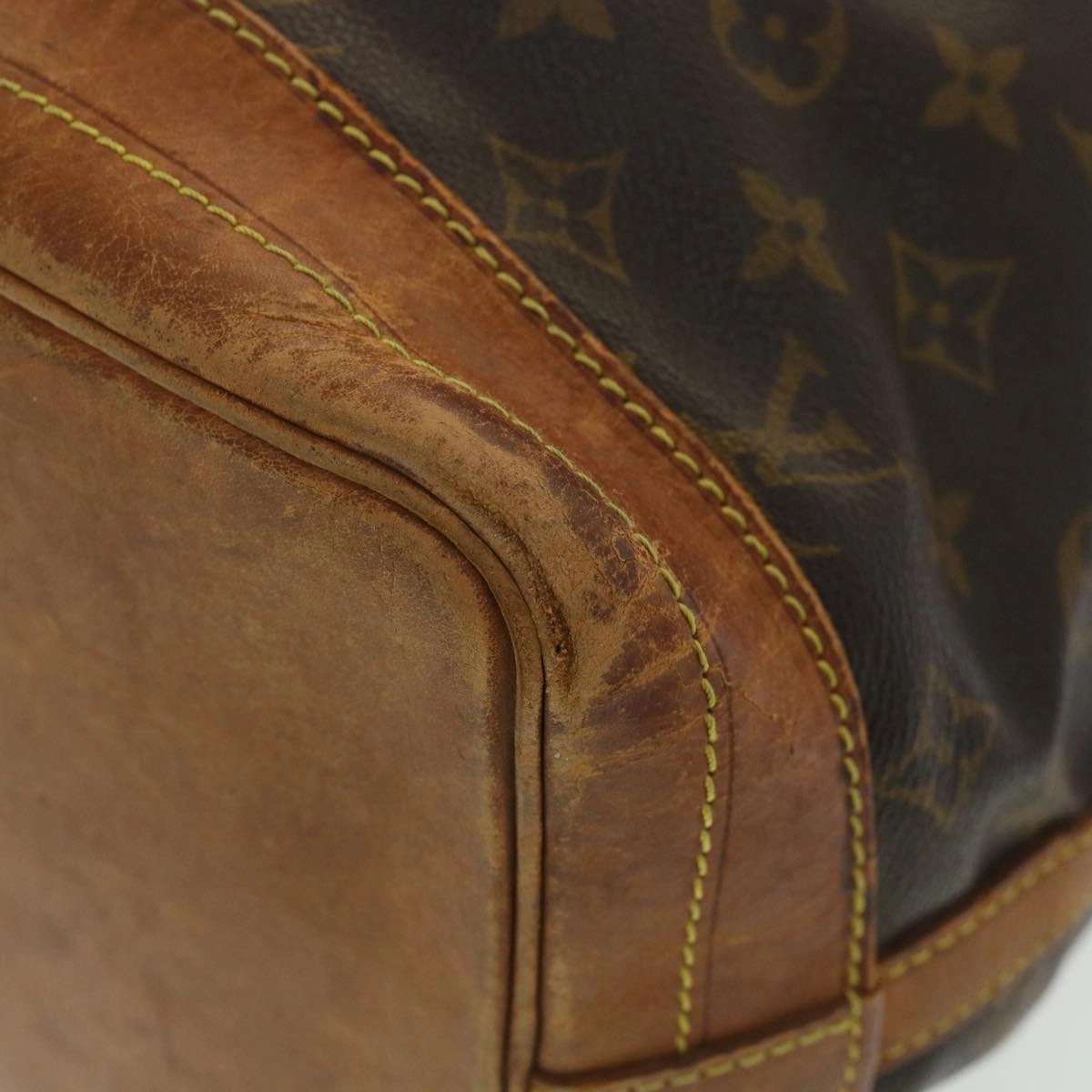 LOUIS VUITTON Monogram Noe Shoulder Bag M42224 LV rd4654