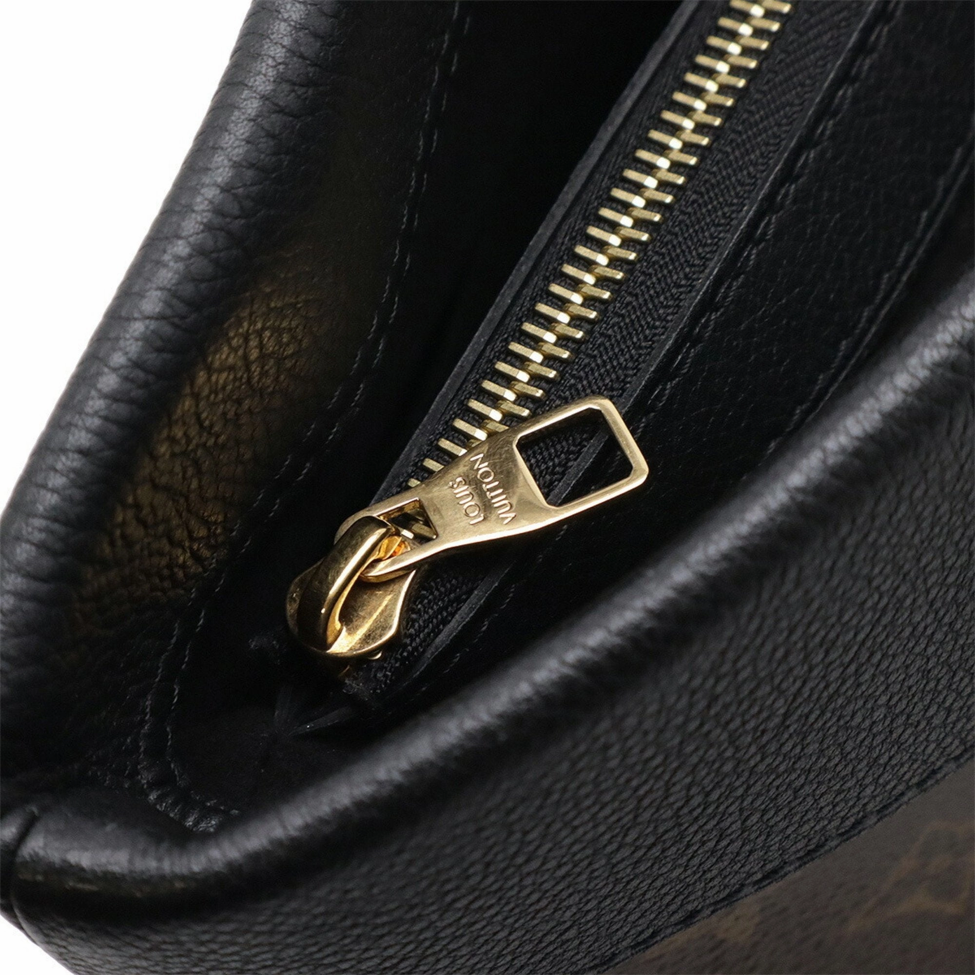 Louis Vuitton Monogram Noir Monogram Leather Tote Bag (Pre-Owned)