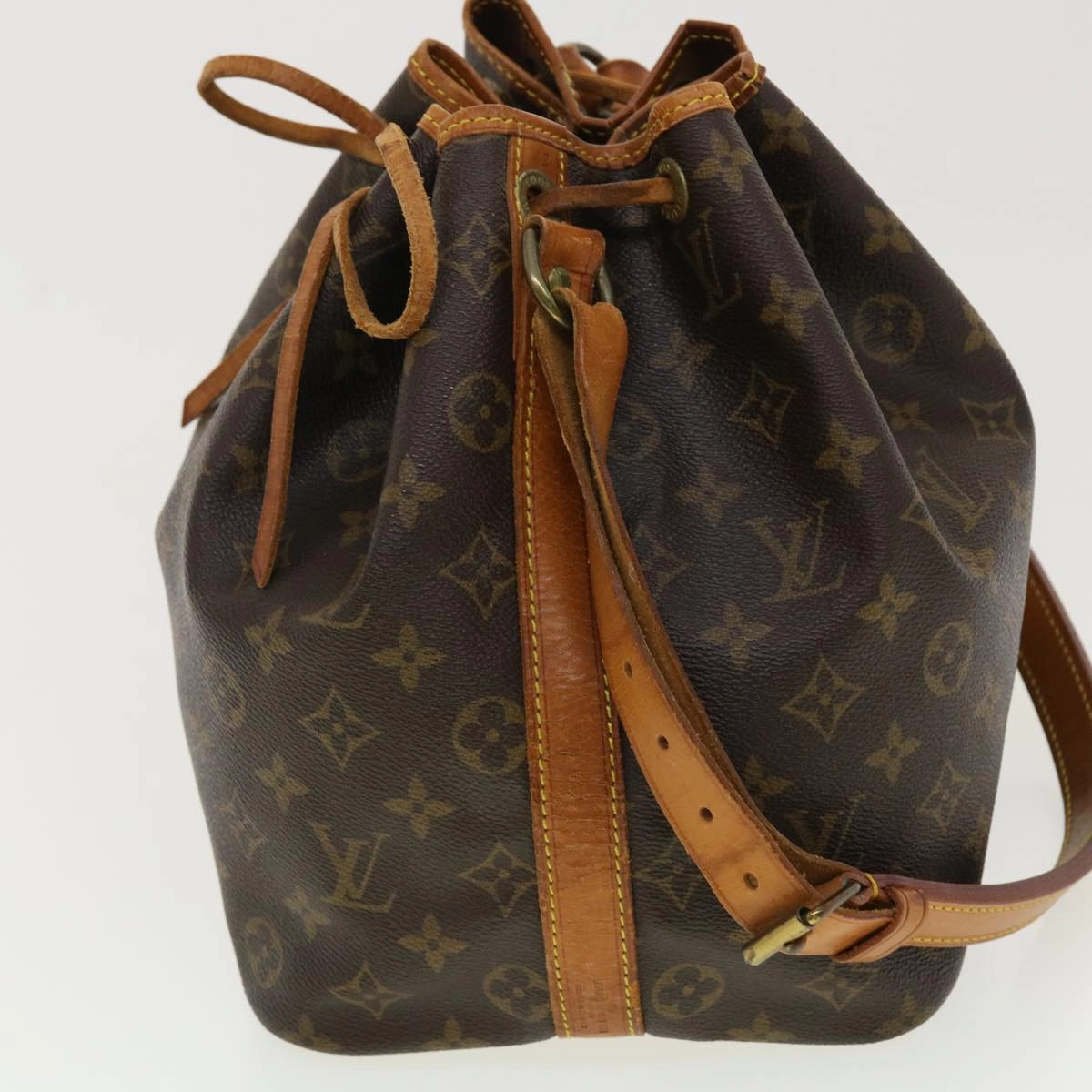 LOUIS VUITTON Monogram Petit Noe Shoulder Bag M42226 LV 40662