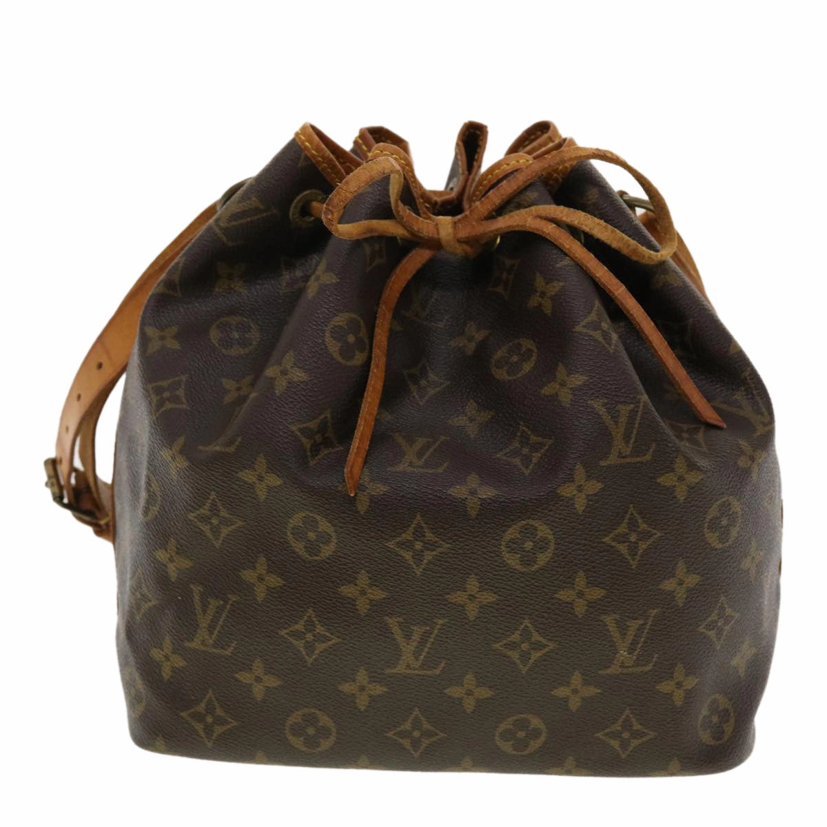 LOUIS VUITTON Monogram Petit Noe Shoulder Bag M42226 LV 40662