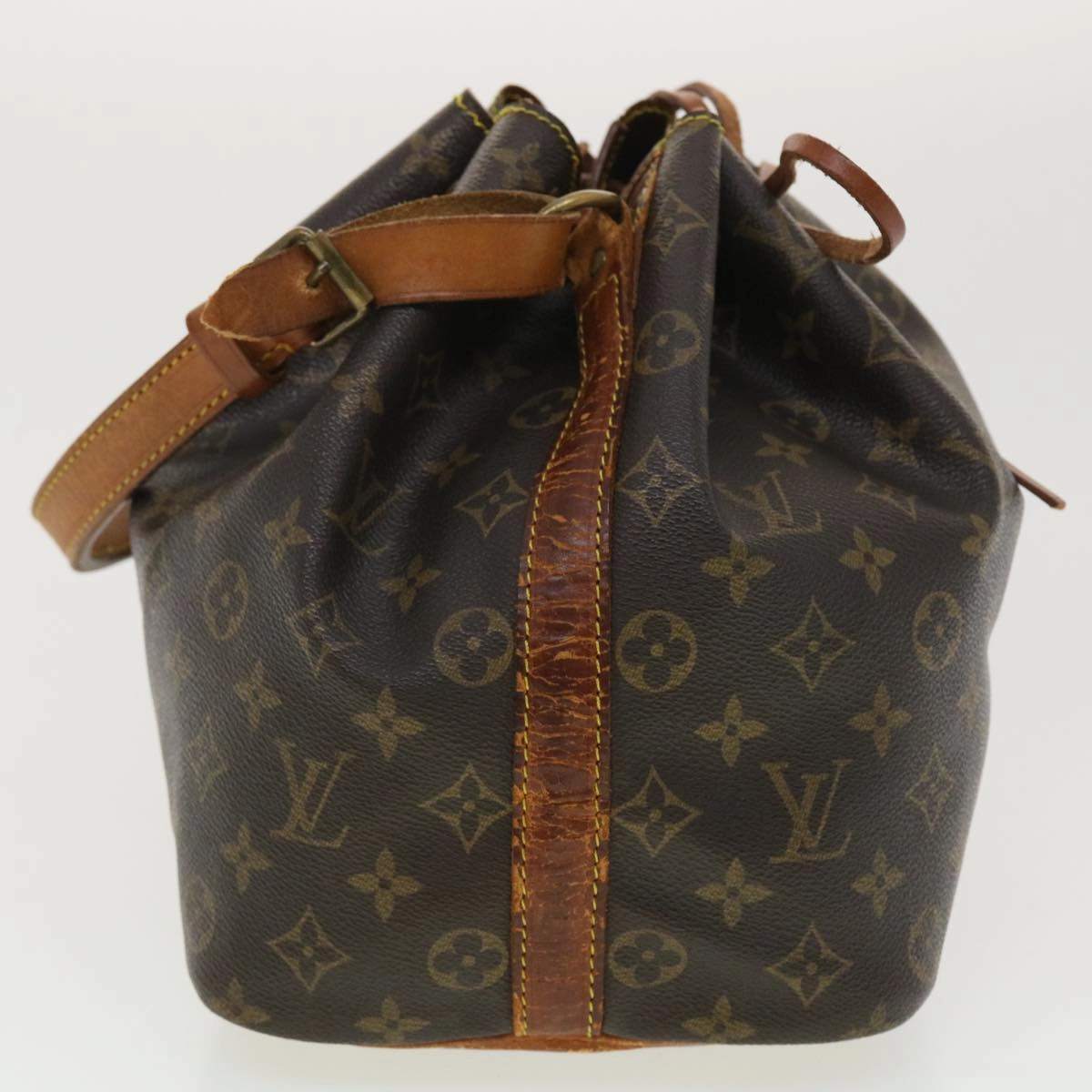 LOUIS VUITTON Monogram Petit Noe Shoulder Bag M42226 LV ar9234