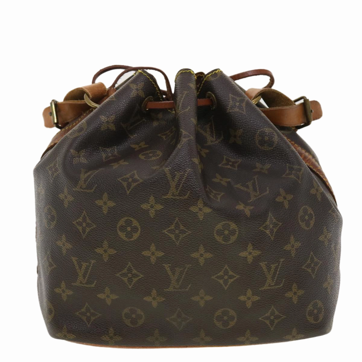 LOUIS VUITTON Monogram Petit Noe Shoulder Bag M42226 LV ar9234