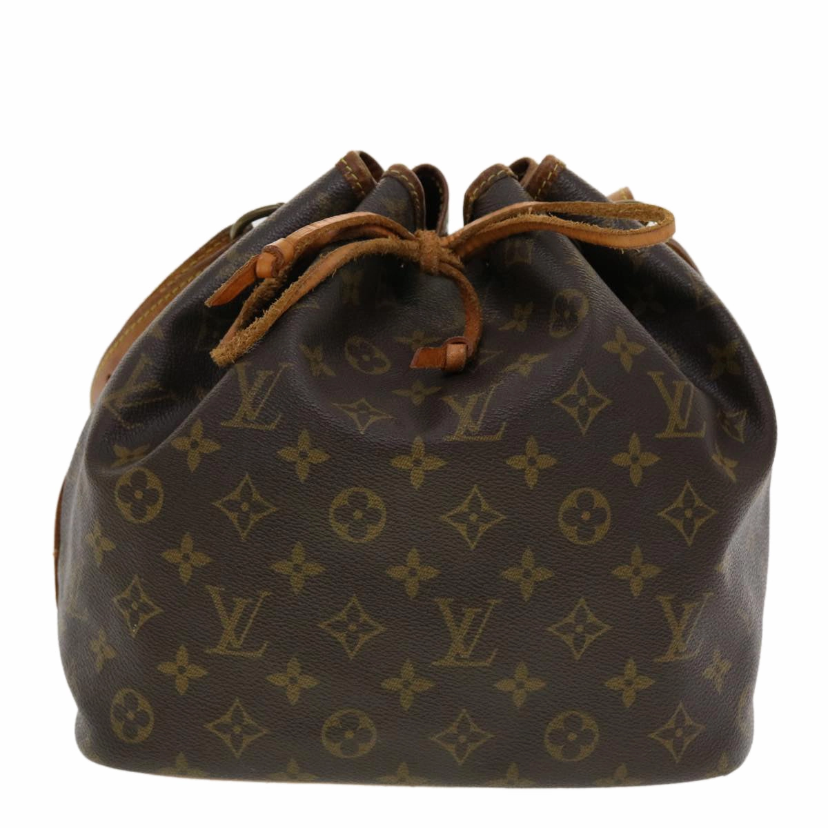 LOUIS VUITTON Monogram Petit Noe Shoulder Bag M42226 LV th3590