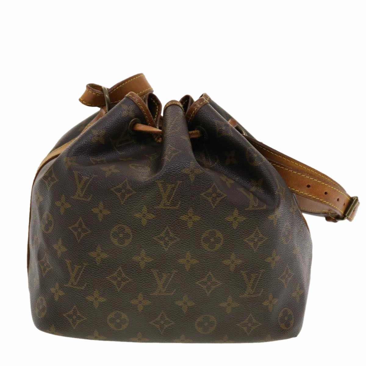 LOUIS VUITTON Monogram Petit Noe Shoulder Bag M42226 LV th3590