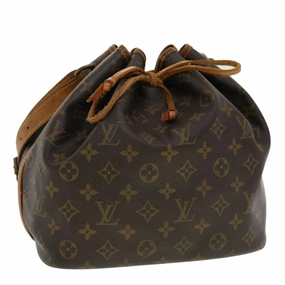 LOUIS VUITTON Monogram Petit Noe Shoulder Bag M42226 LV th3590