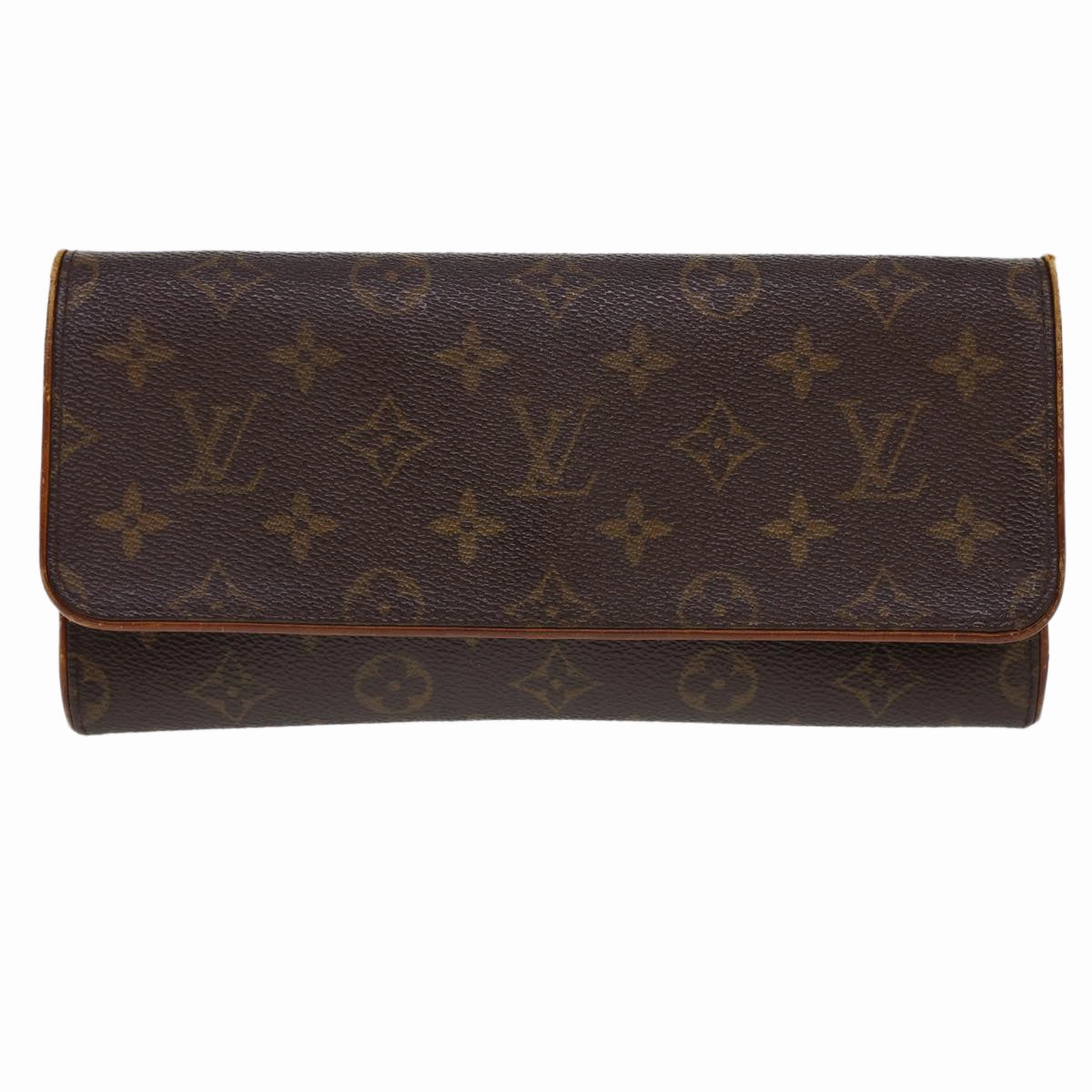 LOUIS VUITTON Monogram Pochette Twin GM Shoulder Bag M51852 LV rd4742