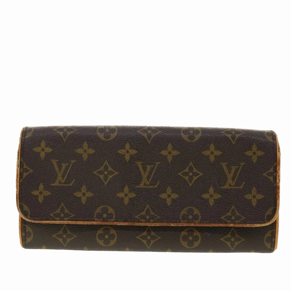 LOUIS VUITTON Monogram Pochette Twin GM Shoulder Bag M51852 LV yk6400