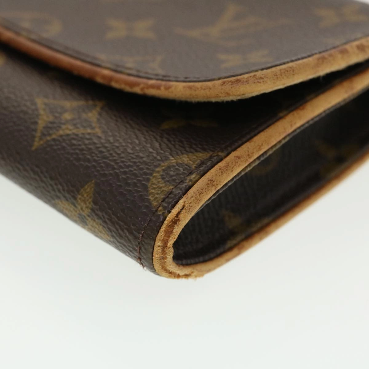 LOUIS VUITTON Monogram Pochette Twin GM Shoulder Bag M51852 LV yk6400