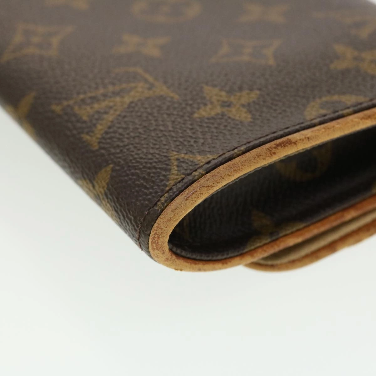 LOUIS VUITTON Monogram Pochette Twin GM Shoulder Bag M51852 LV yk6400