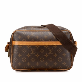 Louis Vuitton Monogram Pvc Leather Shoulder Bag (Pre-Owned)