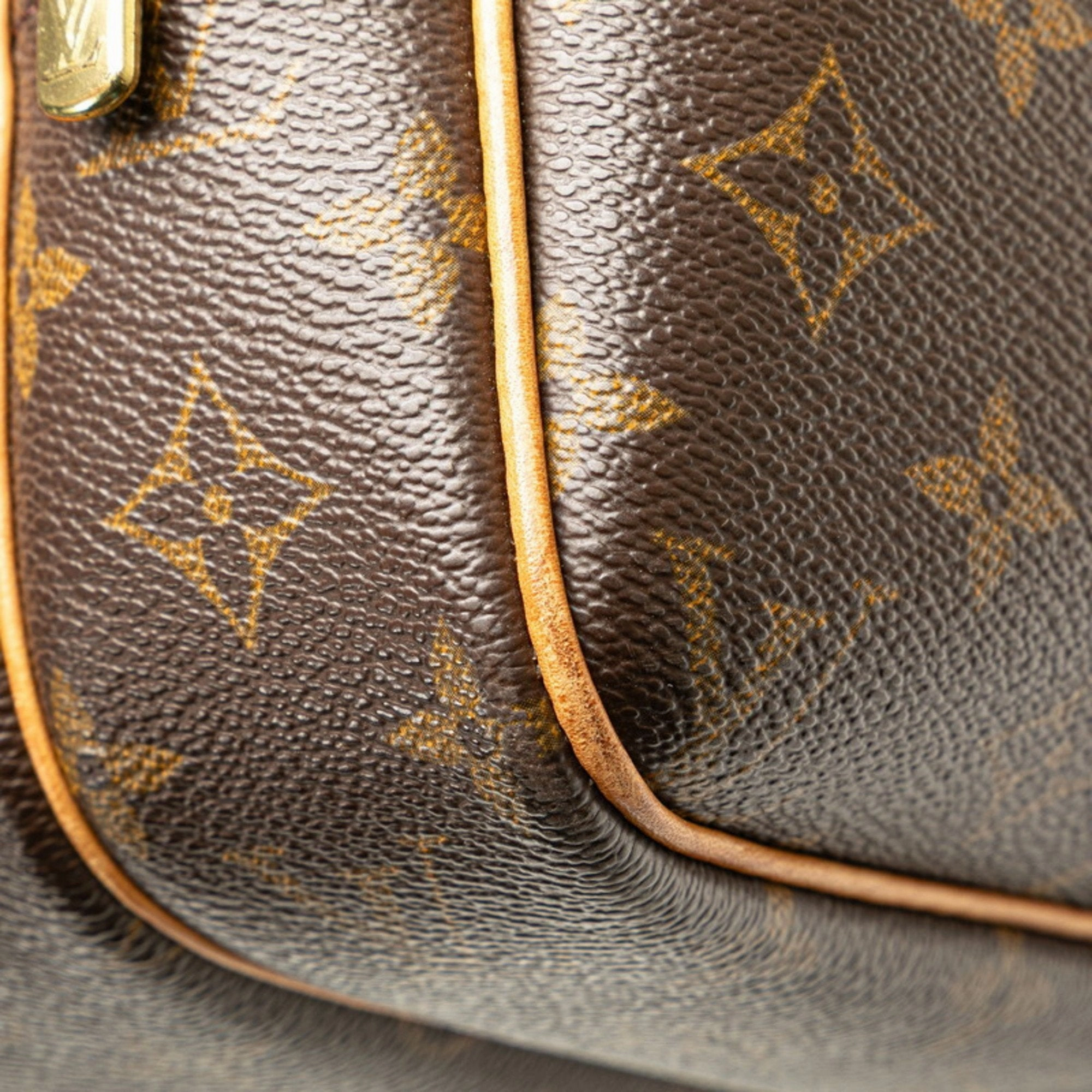 Louis Vuitton Monogram Pvc Leather Shoulder Bag (Pre-Owned)