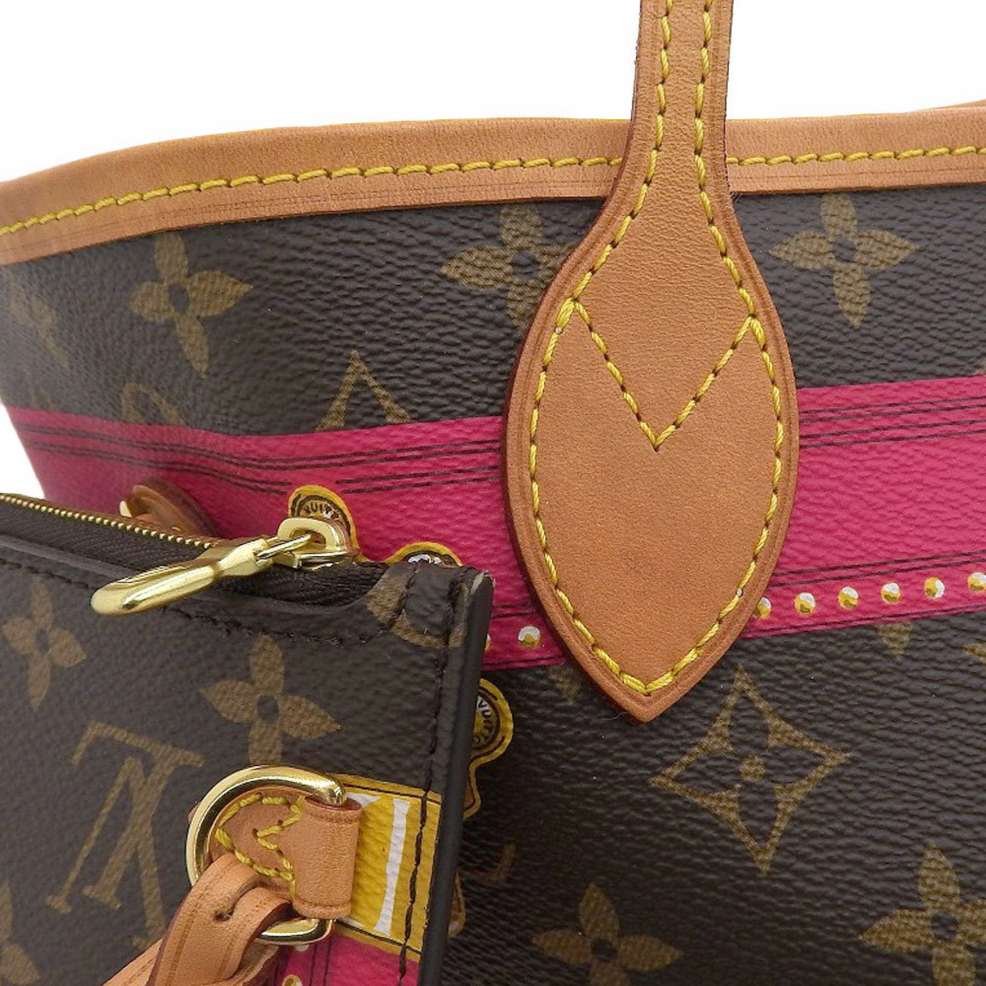 Louis Vuitton Monogram Pvc Leather Tote Bag (Pre-Owned)