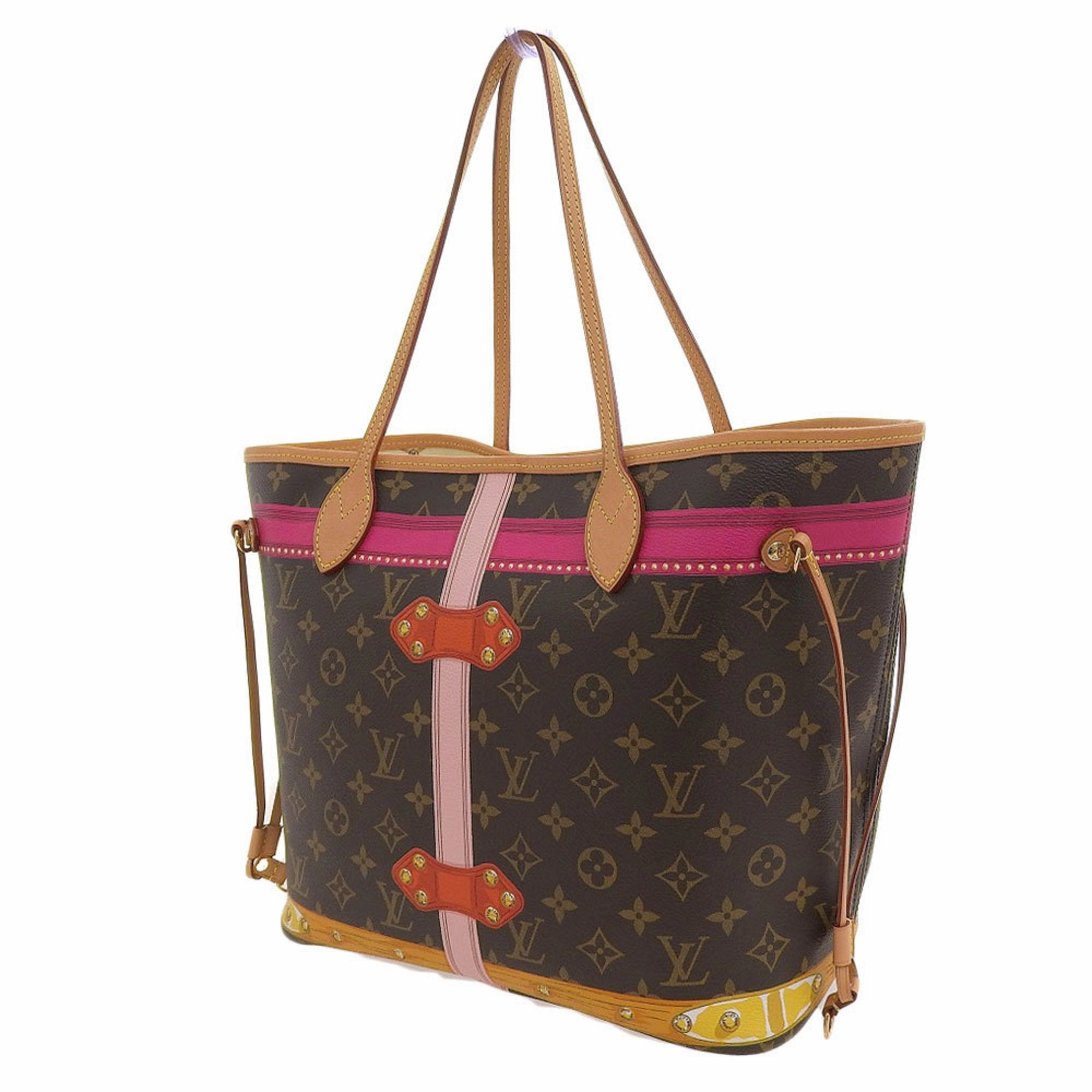 Louis Vuitton Monogram Pvc Leather Tote Bag (Pre-Owned)