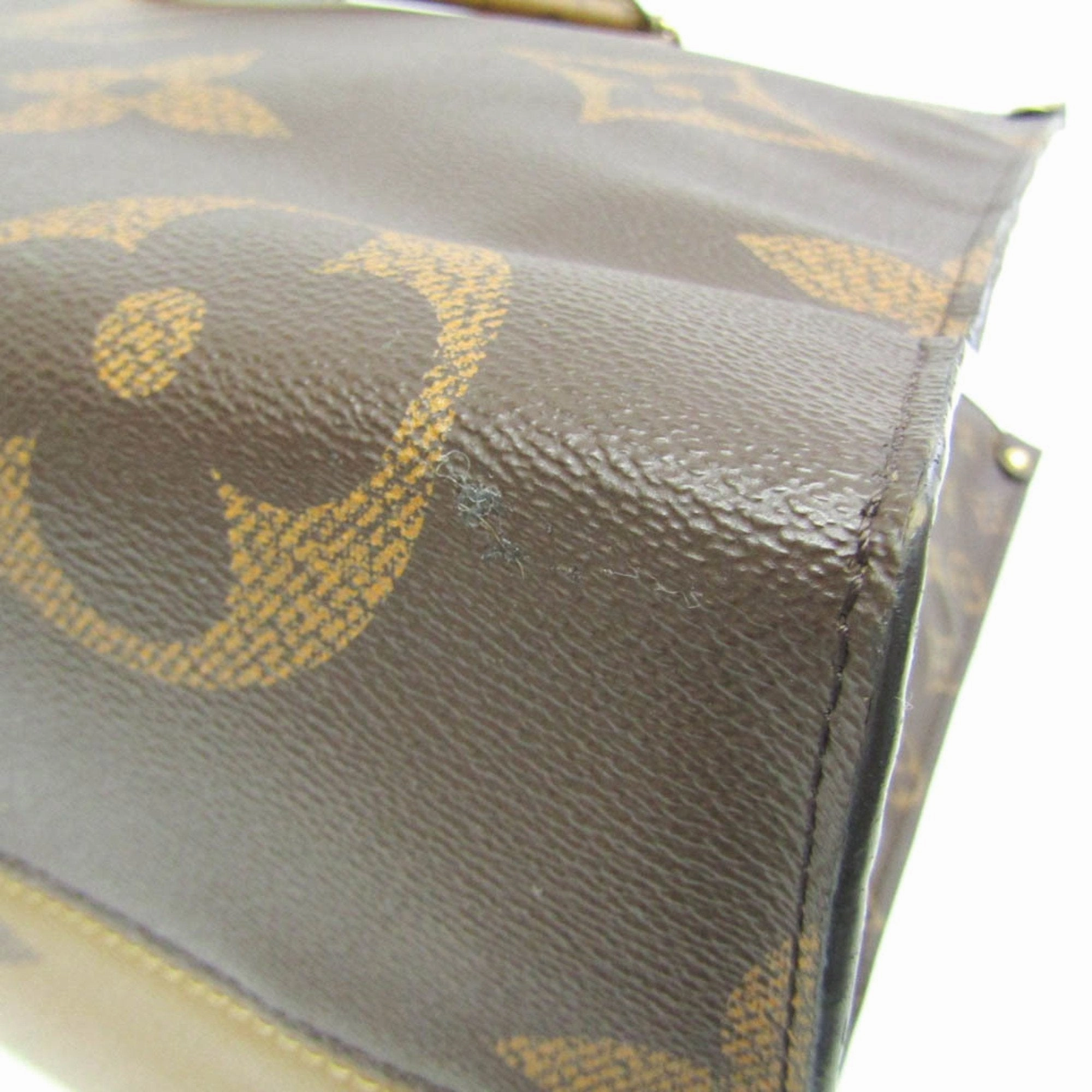 Louis Vuitton Monogram Reverse  Monogram Reverse Shoulder Bag Tote Bag (Pre-Owned)