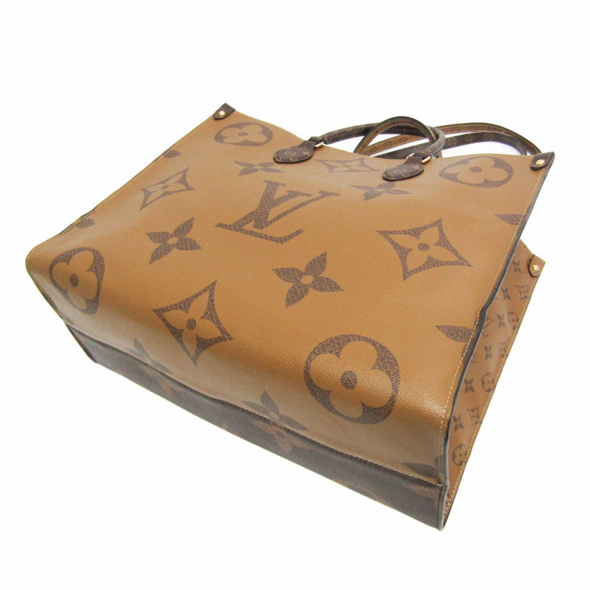 Louis Vuitton Monogram Reverse  Monogram Reverse Shoulder Bag Tote Bag (Pre-Owned)
