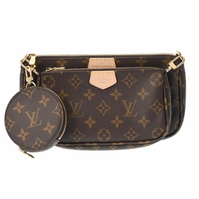 Louis Vuitton Monogram Rose Clair Monogram Pouch Shoulder Bag (Pre-Owned)
