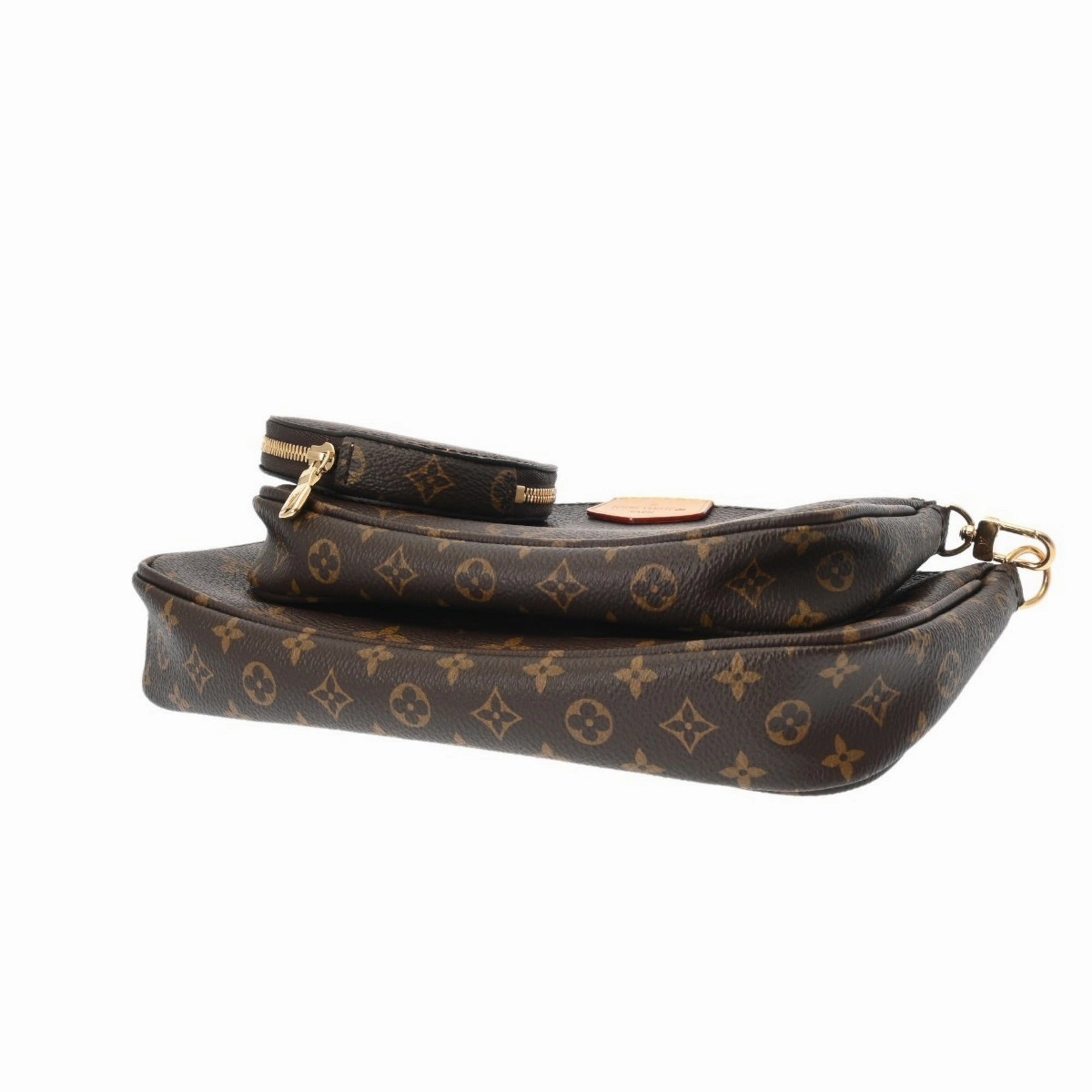 Louis Vuitton Monogram Rose Clair Monogram Pouch Shoulder Bag (Pre-Owned)