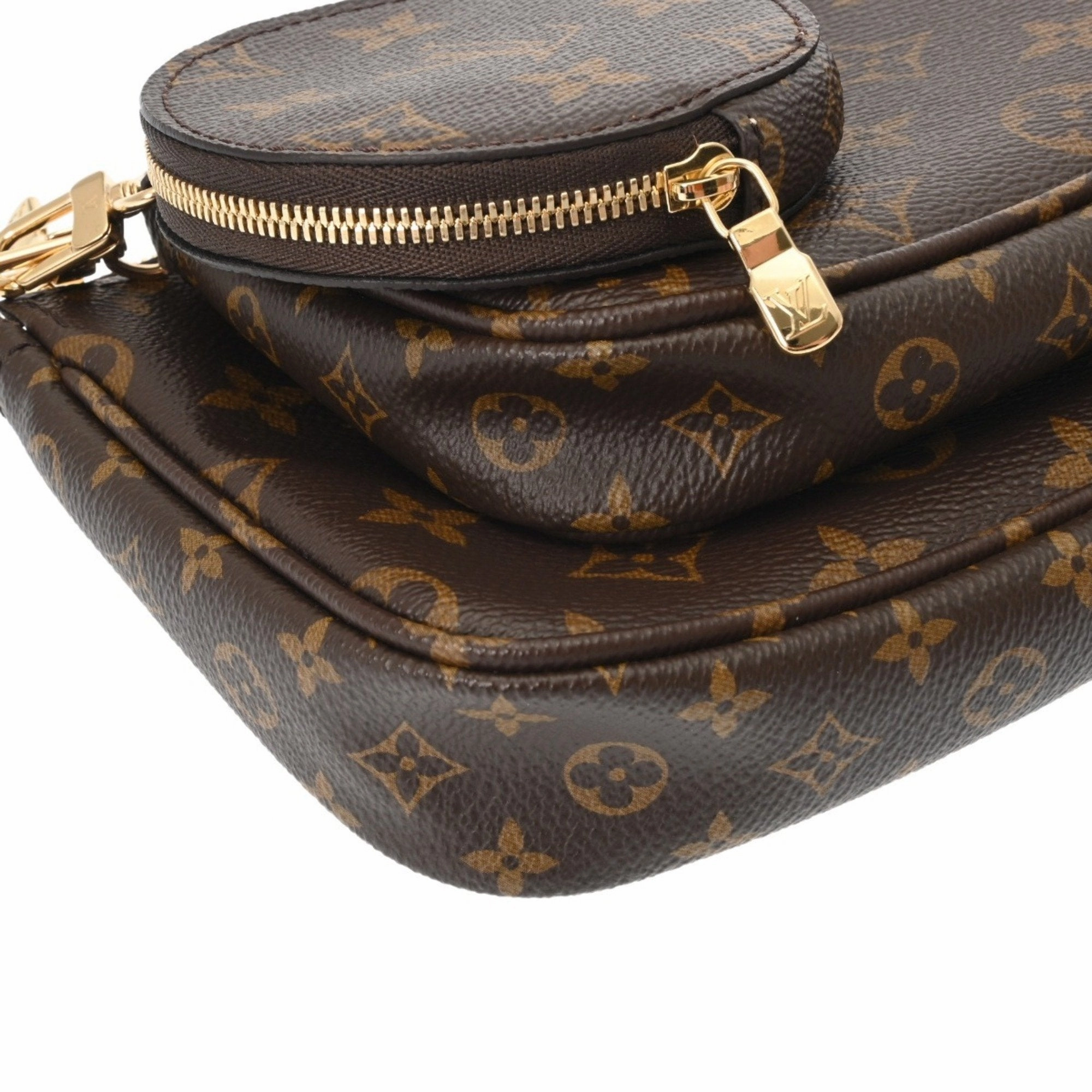 Louis Vuitton Monogram Rose Clair Monogram Pouch Shoulder Bag (Pre-Owned)