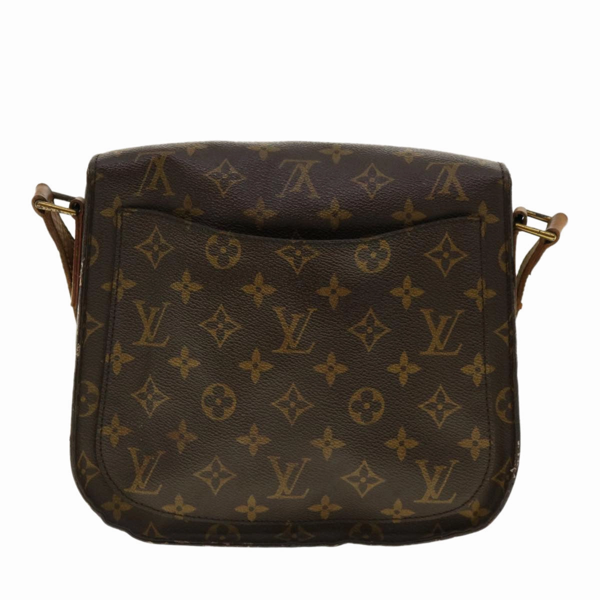 LOUIS VUITTON Monogram Saint Cloud GM Shoulder Bag M51242 LV 40981