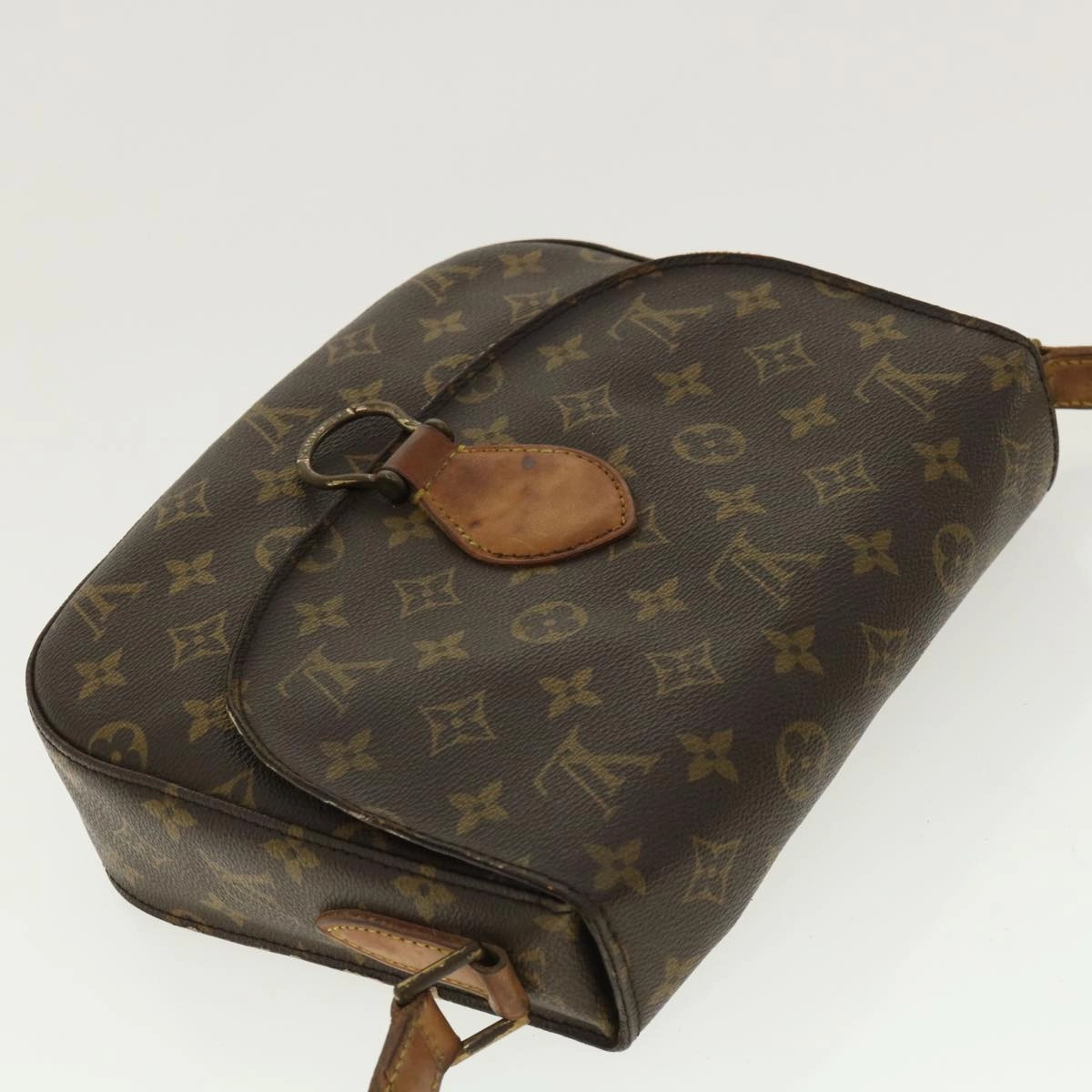 LOUIS VUITTON Monogram Saint Cloud GM Shoulder Bag M51242 LV 40981