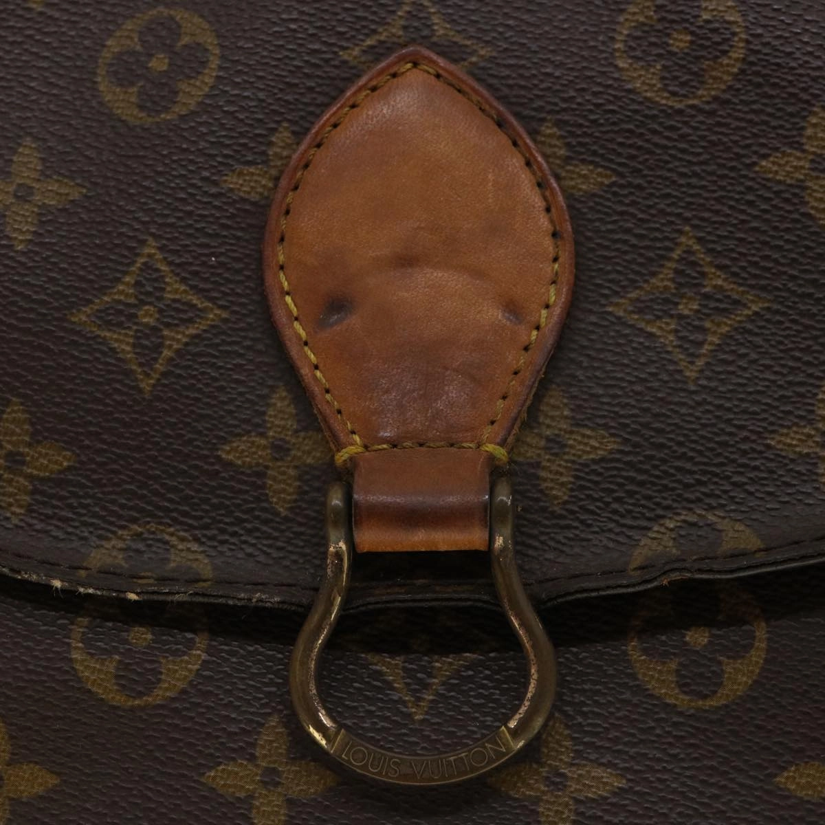 LOUIS VUITTON Monogram Saint Cloud GM Shoulder Bag M51242 LV 40981