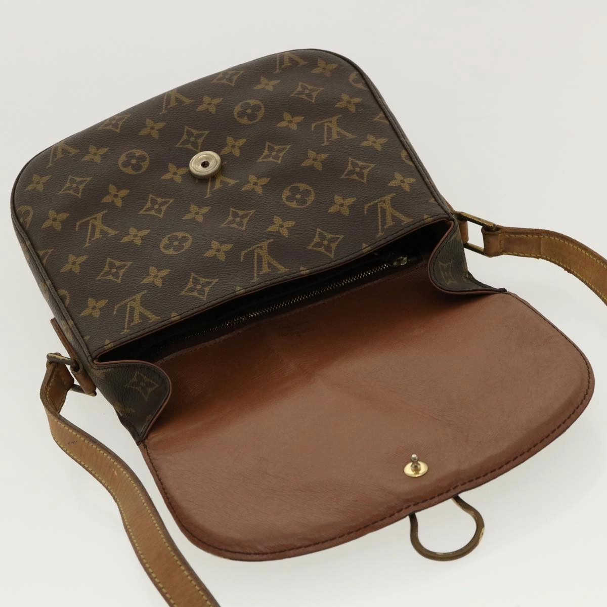 LOUIS VUITTON Monogram Saint Cloud GM Shoulder Bag M51242 LV 40981