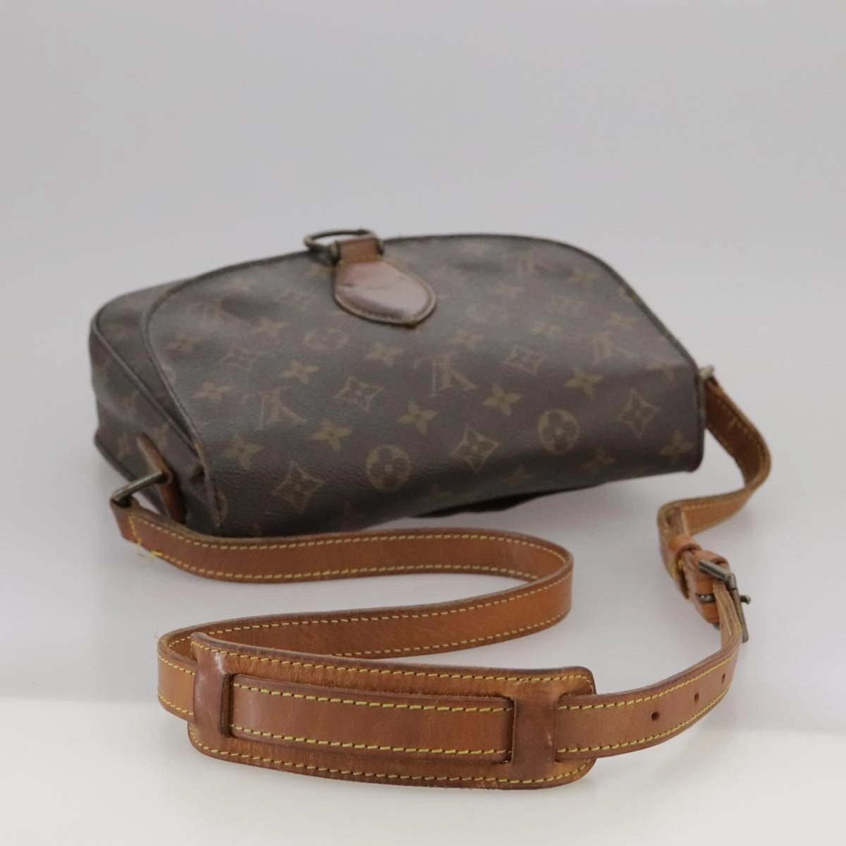 LOUIS VUITTON Monogram Saint Cloud GM Shoulder Bag M51242 LV mr855