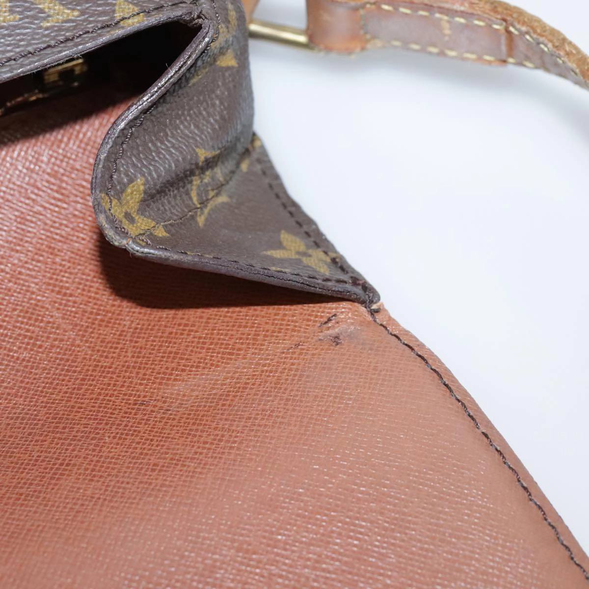 LOUIS VUITTON Monogram Saint Cloud GM Shoulder Bag M51242 LV mr855