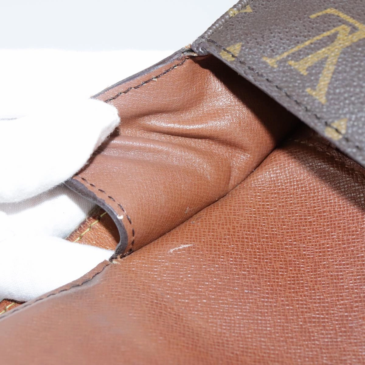 LOUIS VUITTON Monogram Saint Cloud GM Shoulder Bag M51242 LV mr855