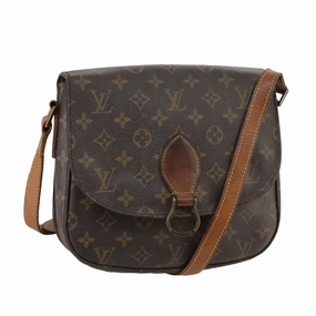 LOUIS VUITTON Monogram Saint Cloud GM Shoulder Bag M51242 LV mr855