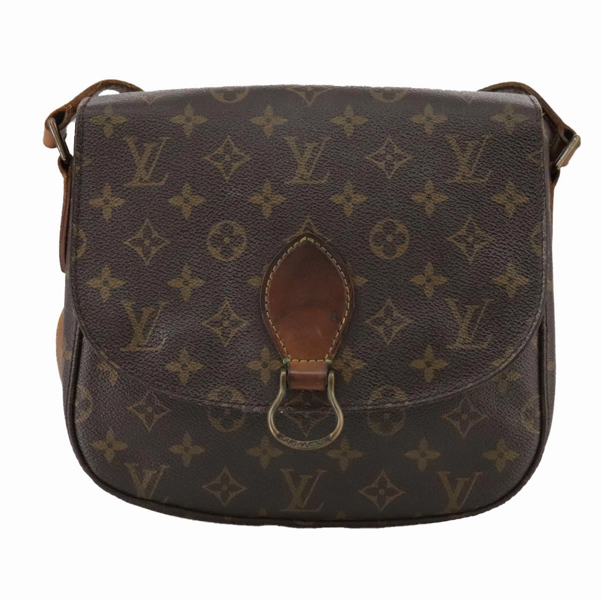 LOUIS VUITTON Monogram Saint Cloud GM Shoulder Bag M51242 LV mr855
