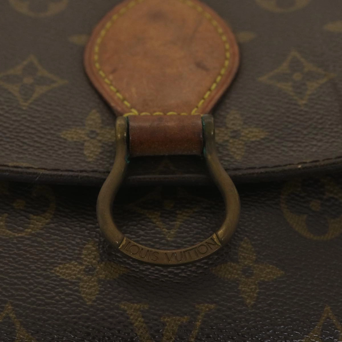 LOUIS VUITTON Monogram Saint Cloud GM Shoulder Bag M51242 LV th3476