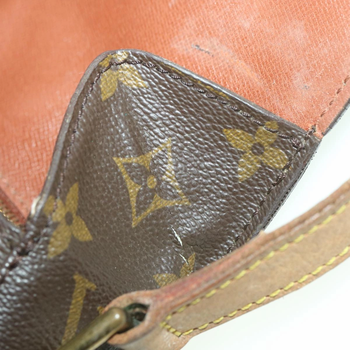 LOUIS VUITTON Monogram Saint Cloud GM Shoulder Bag M51242 LV th3476