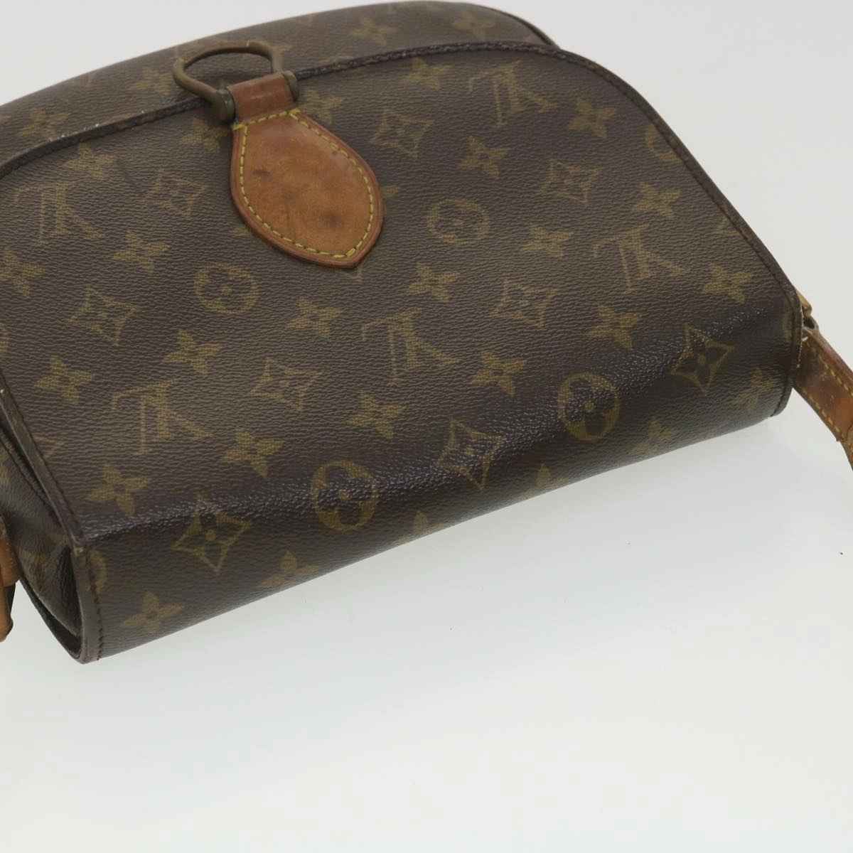 LOUIS VUITTON Monogram Saint Cloud GM Shoulder Bag M51242 LV th3476