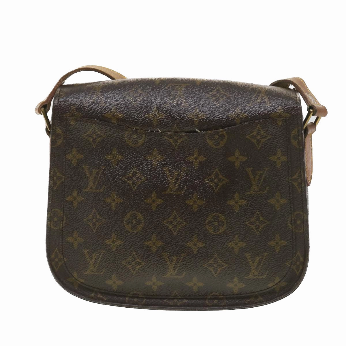 LOUIS VUITTON Monogram Saint Cloud GM Shoulder Bag M51242 LV th3476
