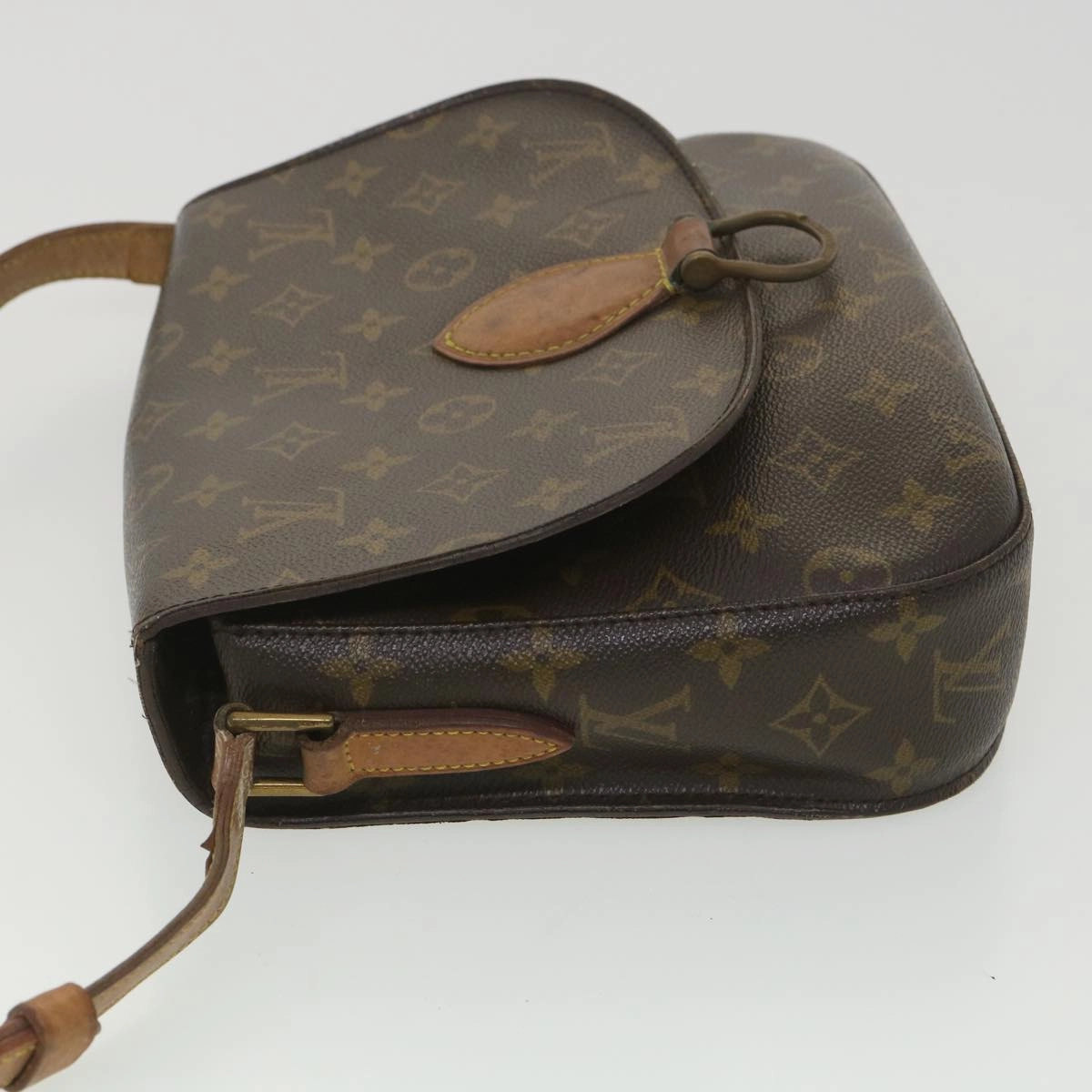 LOUIS VUITTON Monogram Saint Cloud GM Shoulder Bag M51242 LV th3476