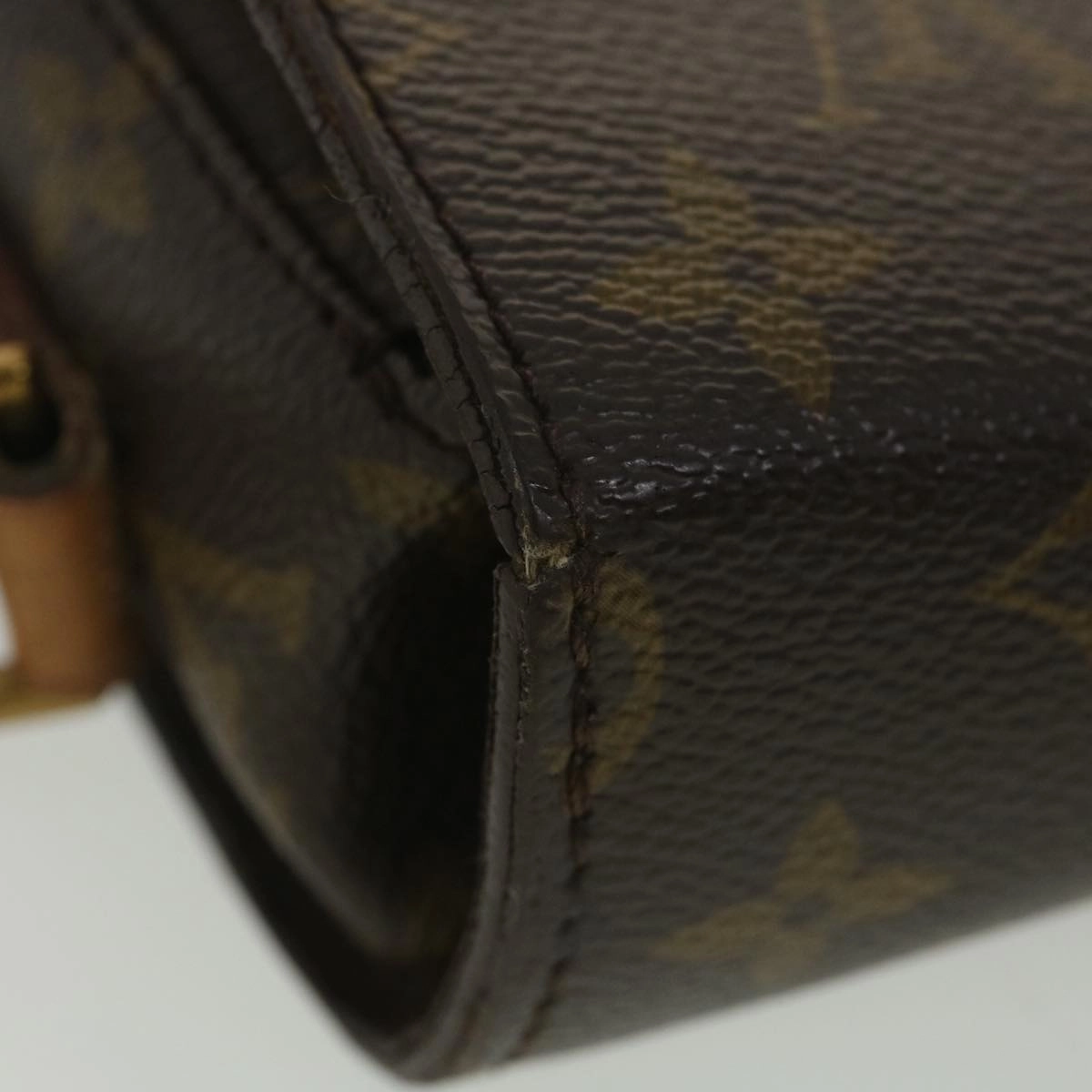 LOUIS VUITTON Monogram Saint Cloud GM Shoulder Bag M51242 LV th3476