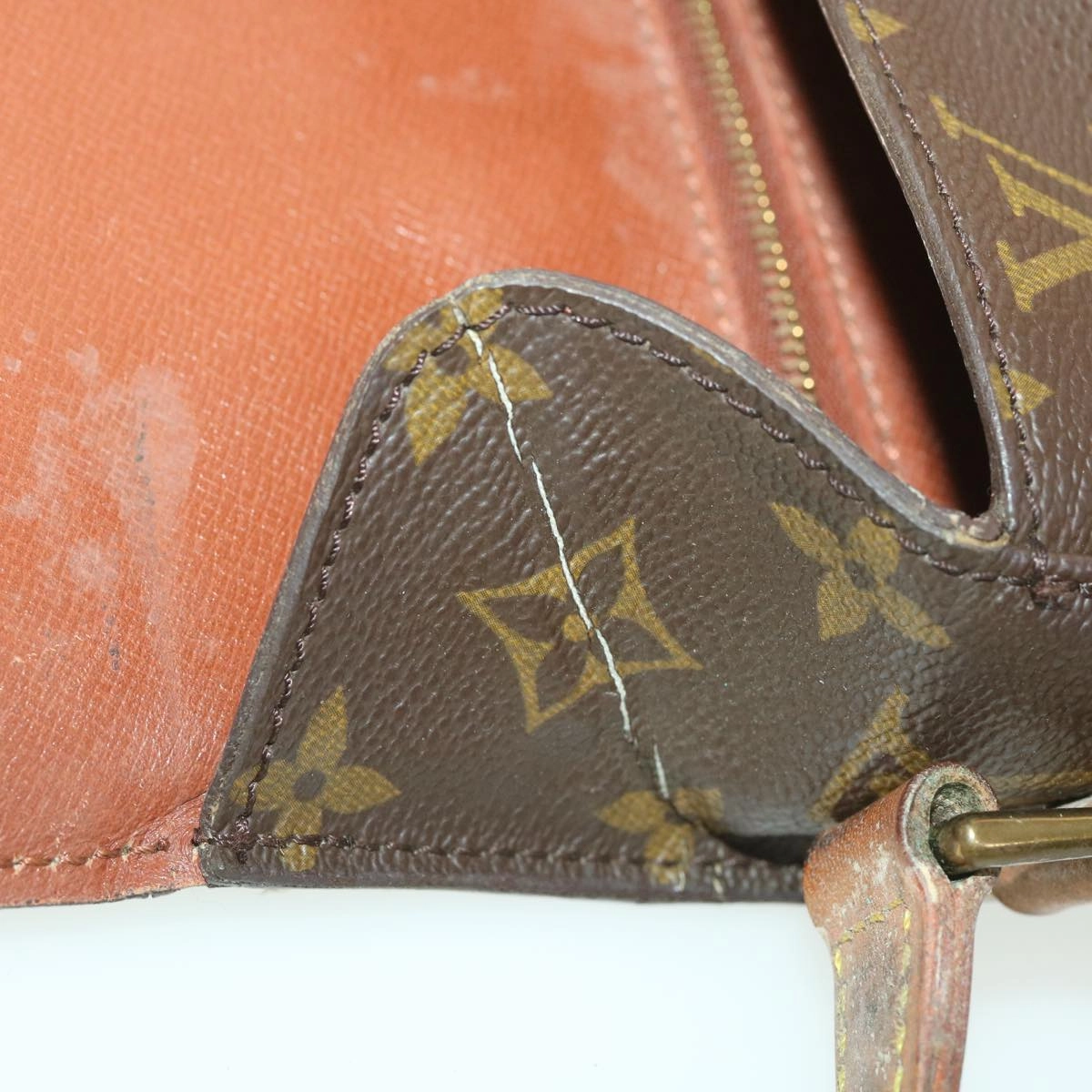 LOUIS VUITTON Monogram Saint Cloud GM Shoulder Bag M51242 LV th3476