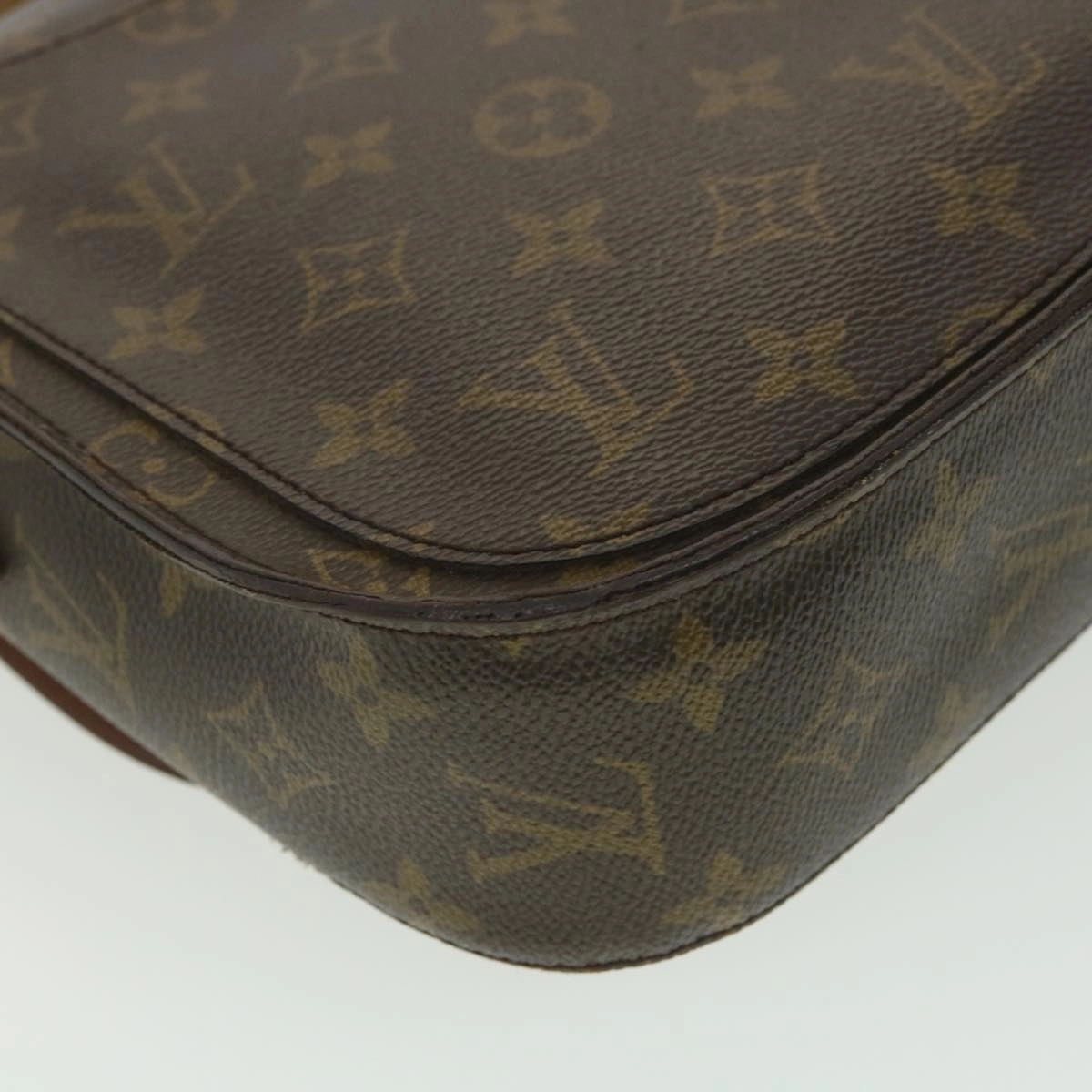LOUIS VUITTON Monogram Saint Cloud GM Shoulder Bag M51242 LV th3476