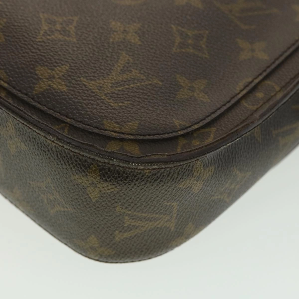 LOUIS VUITTON Monogram Saint Cloud GM Shoulder Bag M51242 LV th3476
