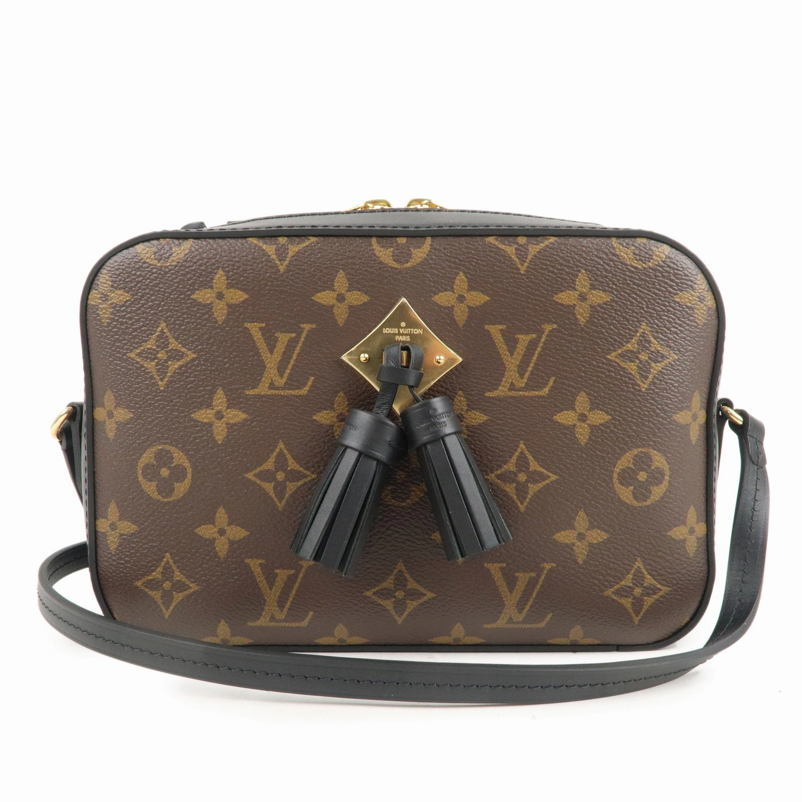 Louis Vuitton Monogram Saintonge Shoulder Bag Noir M43555