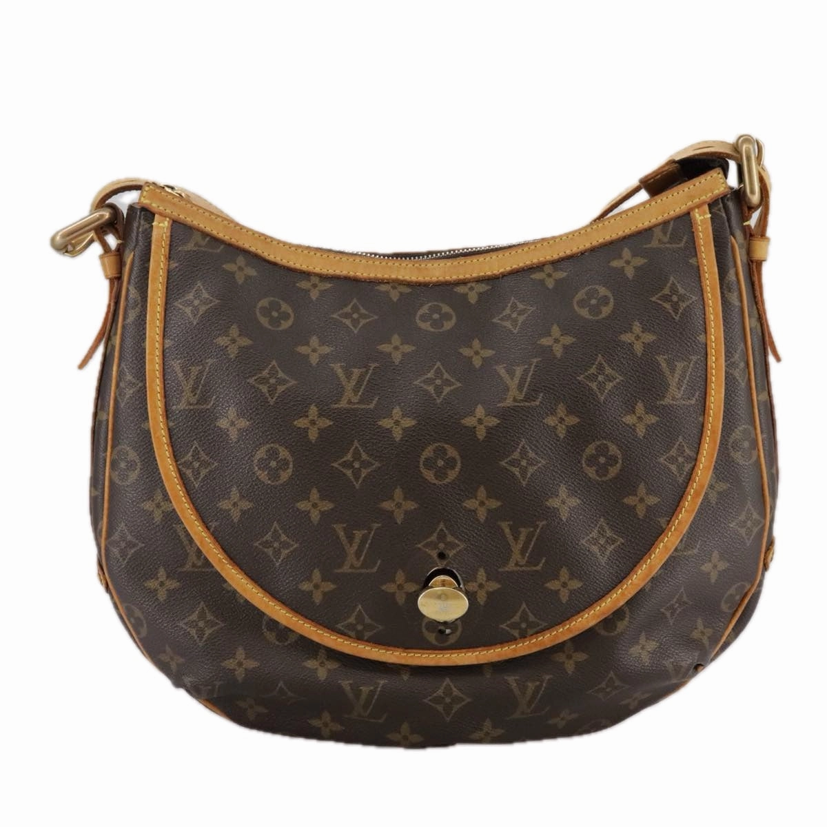 LOUIS VUITTON Monogram Tolum GM Shoulder Bag M40075 LV 104442