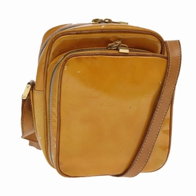 LOUIS VUITTON Monogram Vernis Wooster Shoulder Bag Gris M91036 LV 94270