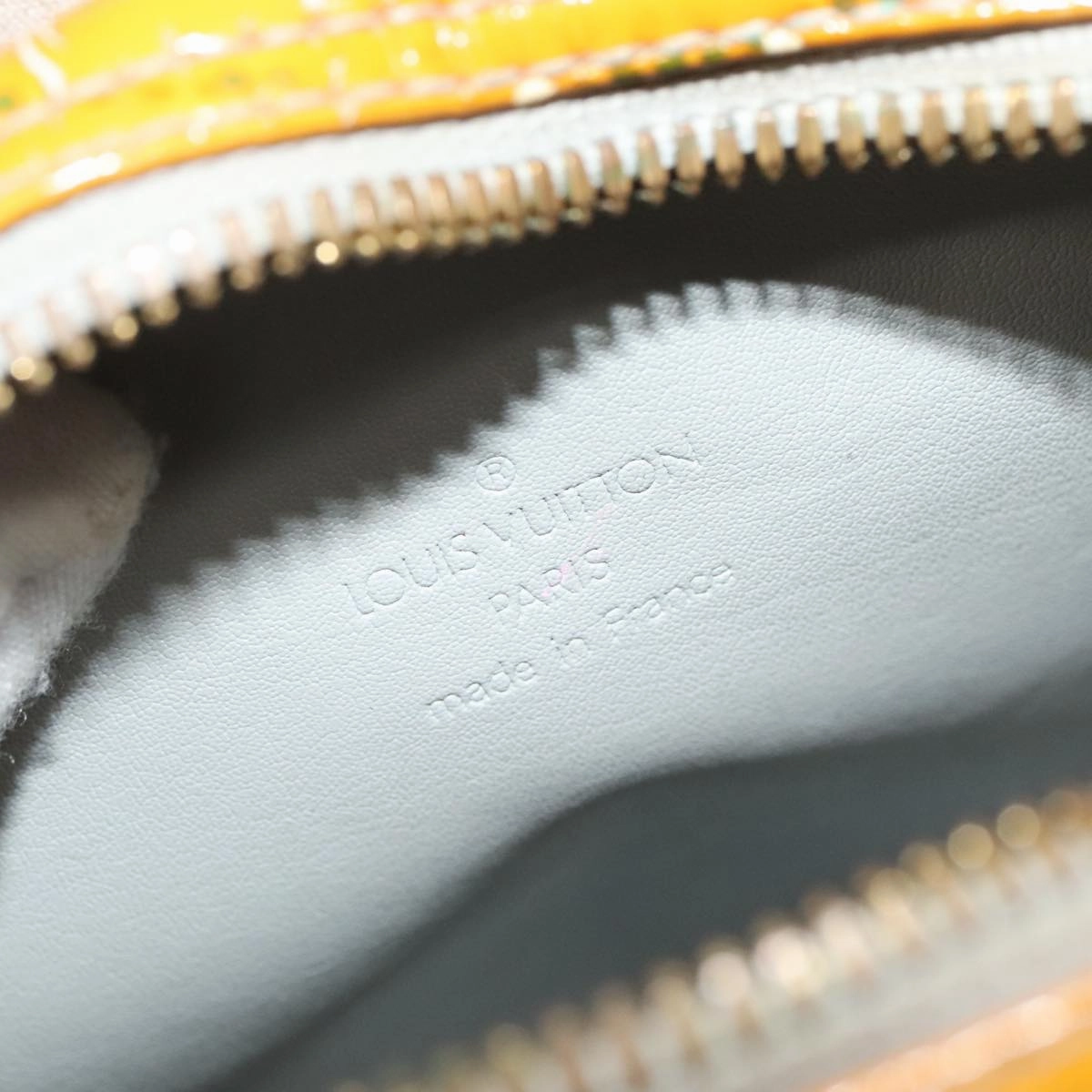 LOUIS VUITTON Monogram Vernis Wooster Shoulder Bag Gris M91036 LV 94270