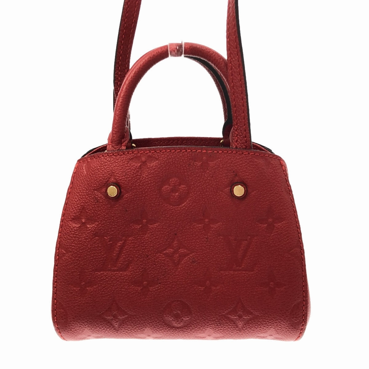 Louis Vuitton Montaigne  Leather Shoulder Bag ()