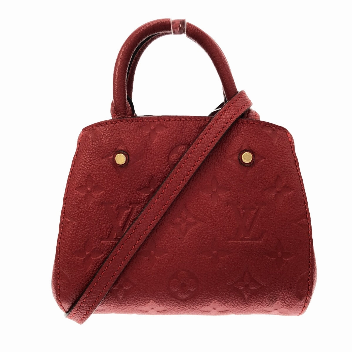 Louis Vuitton Montaigne  Leather Shoulder Bag ()